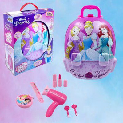 PlayMagic Princess Portable Backpack Dressing Set Makeup Toy