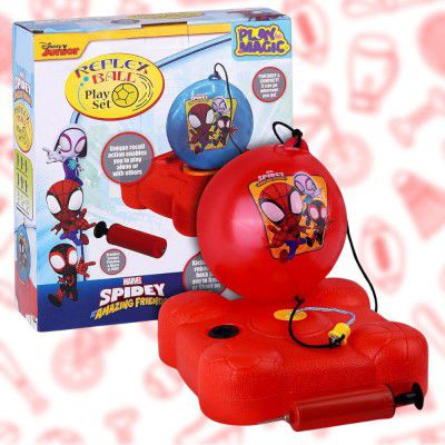PlayMagic Spiderman Reflex Soccer Football Training Kit Game for Kids |  Aged 6 Years+