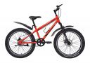 playR #BFF 24 Inch - Fat Tyre - 7 Speed - Front Wheel Shock Abs - Front and Rear Disc Brake - Fluorescent Red...
