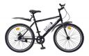playR Score 26 Inch Cycle - Single Speed - Rigid - Front V Brake Rear Disc Brake - Knight Black...