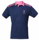 playR Unisex Kid's Regular Fit T-Shirt (PRRR23-2010PK_Navy/Pink 14 Years-15 Years)...