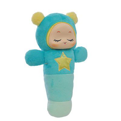 PLAYSKOOL Glo Worm SmartSense Cry Sensor and Voice Recordable Soft Stuffed Soother Toy for Newborn, Baby, and Toddler (Amazon Exclusive)