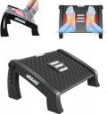 Plexda Adjustable Foot Rest for Office Chair with Massage Texture and Roller | Ergonomic Footrest Under Desk with 6 Heights ...