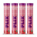 PLIX - THE PLANT FIX Collagen Builder Bubbly Effervescent-15 Capsules (Pack Of 4,Watermelon) ...