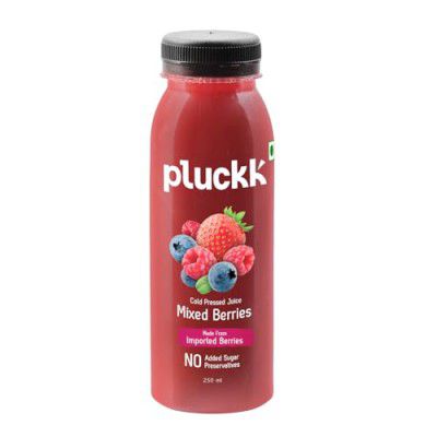 Pluckk Cold Pressed Mixed Berries Juice 250ml