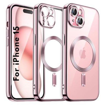 PLUGTECH TPU Designed for iPhone 15 Luxury Electroplating Case