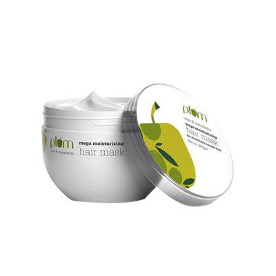 Plum Olive & Macadamia Mega Moisturizing Hair Mask | Hair Spa | Sulphate Free | Silicone Free Safe for chemically treated hair | 100% Vegan | 250g
