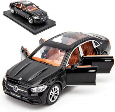 PLUSPOINT Diecast Toy Car Scale Model Benz E300l E-Class Pull Back Vehicles Alloy Simulation Supercar