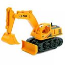 PLUSPOINT Excavator toy Construction Vehicle for Kids Pretend Play Toy Trucks Play Set Building Vehicles Set for Kids 3-14 Years...