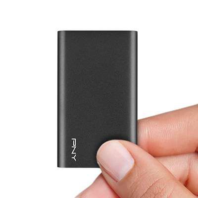 PNY Elite 240GB USB 3.0 Portable Solid State Drive (SSD) - (PSD1CS1050-240-FFS)