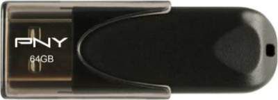 PNY PFD64GATT4-BR20 64 GB Pen Drive (Black)