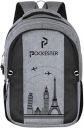 Pockester 35L Water Resistant Large Laptop/Office/College/School/Travel Casual Design Unisex Backpack (Fits up 15.6 inch laptop) (Grey)…...