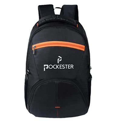 Pockester Large 30 L Laptop Backpack (Black)