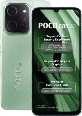 POCO C85 5G ( 128 GB | 4 GB RAM)