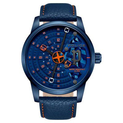 Police Analog Blue Dial Men's Watch-PLPEWJA0022102