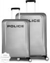 POLICE Hard Body Set of 2 Luggage - SO5 - Silver...