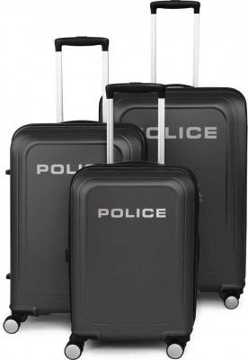 POLICE Hard Body Set of 3 Luggage - SO6-3 COMBO SET (30+26+22)