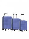 Police Set of 3 Trolley Suitcases...