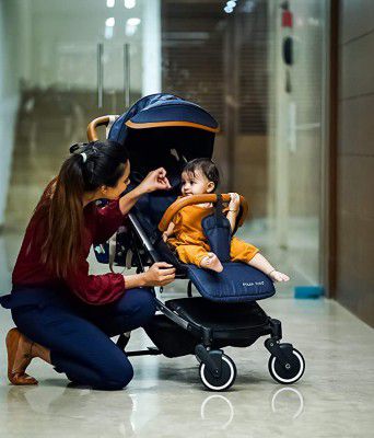 POLKA TOTS Baby Stroller and Pram for Baby/Kids-Lightweight Travel Stroller