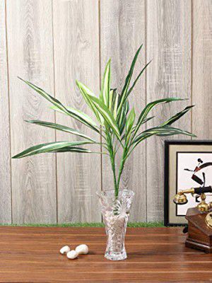 PolliNation Artificial Plants for Home Decoration (Green, 1 Piece)