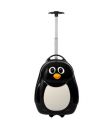 Polo Class Pc Hard Shell 2 Wheels 360 Degree Trendy Cute Kids Trolley Bag - Black, 29 cm, 18"...