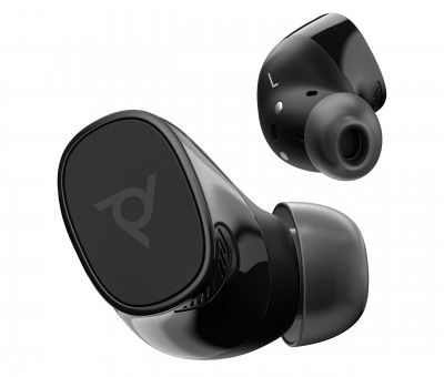 Poly – Voyager Free 20 – True Wireless Earbuds in Black - Adaptive ANC, AI Enhanced Audio and Personalized Comfort - Works with PC/Mobile