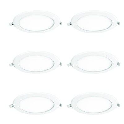 Polycab 12W LED Panel Light Scintillate Edge Slim Round Smart Offers Bright Lumination Long Lifespan No Harmful Radiation (Neutral White, 4000K, 6 PCS, Cut Out: 5.9 inches)