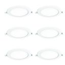 Polycab 12W LED Panel Light Scintillate Edge Slim Round Smart Offers Bright Lumination Long Lifespan No Harmful Radiation (Neutral White, 4000K, 6 PCS, Cut Out: 5.9 inches)...