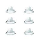 Polycab 5 Watt LED Down Light Scintillate Integral Slim Round Smart Offers Bright Lumination Long Lifespan No Harmful Radiation (??Warm White, 3000K, 6 PCS, Cut Out: 3.14 inches)...