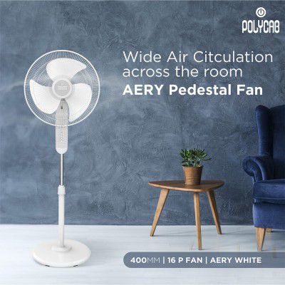 Polycab Aery 400 mm Pedestal Fan