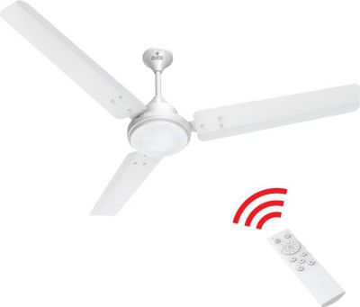 Polycab Airika BLDC 5 Star 1200 mm 3 Blade Ceiling Fan  (white, Pack of 1)