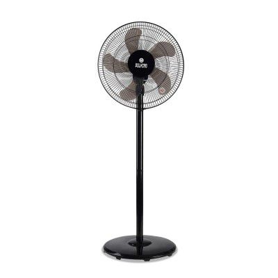 Polycab Elanza 5 Blade 400mm Mini Pedestal Fan with 2 Year Warranty (Black)