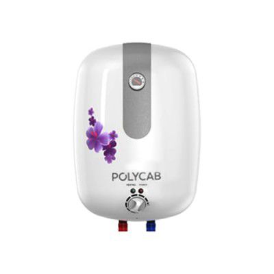 Polycab Elanza 6L Water Heater (Geyser) with Enhanced Safety, Rust Proof Tank | 5 years tank & 2 years product warranty?White?