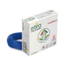 Polycab ETIRA Flame Retardant House Wire PVC Insulated Copper Cable Electric Wire (0.75 SQMM, Blue, 90m)...