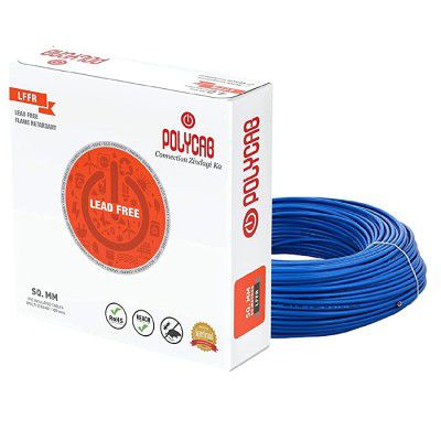 Polycab FR-LF 90 Meter 1 sqmm PVC Insulated Copper Single Core