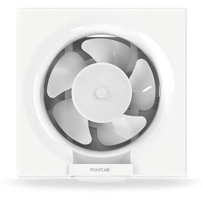 Polycab Freshner Neo 150mm Energy Efficient Exhaust fan for Kitchen, Bathroom | Noiseless