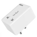 Polycab Hohm Lanre Wi-Fi 10 A Smart Plug with Energy Monitoring-Suitable for High Power Large Appliances like Mobile & Laptop Chargers, TV, Kettle (Compatible with Alexa and Google Assistant) (Pack of...