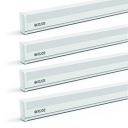 Polycab Intenso 20W LXS LED Batten in Square Shape, Energy-efficient Light with Warm White Color (220-240V, 1130mm, 3000K, 4 Pcs)...