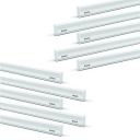 Polycab Intenso 20W LXS LED Batten in Square Shape, Energy-efficient Light with Warm White Color (220-240V, 1130mm, 3000K, 10 Pcs)...