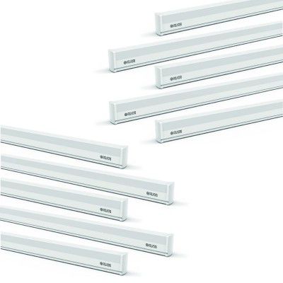 Polycab Intenso 20W LXS LED Batten in Square Shape, Cool White Color (220-240V, 1130mm, 6500K, 10 Pcs)