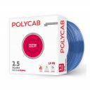 Polycab Primma 90m, 1sqmm. •Heat Resistant •Eco Friendly • Lead free PVC insulation •Mositure resistant •Flame Retardant •99.97% Electrolytic Grade Copper | Blue...