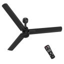 Polycab Silencio Mini DLX 1200mm 5-Star Advanced BLDC, Remote Ceiling fan | 3+1 Years Warranty?Midnight Black?...