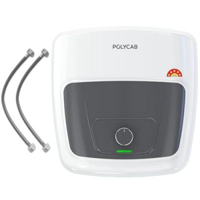 [Extra Rs.939 OFF] POLYCAB Superia DLX 5-Star 10 Litre Water Heater (Geyser) | Free Connecting Pipe | 7-Year Tank Warranty