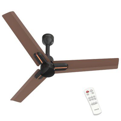 POLYCAB Wizzy Neo 1200mm 5-Star BLDC, Remote Ceiling (Brown Copper)