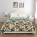Polyester EW Dohar | Double Bed | Highly Breathable | (Multi-Coloured) (220 x 240 CMS)...