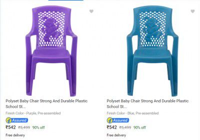 Polyset Kid Seating Chair up to 90% off