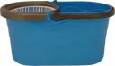 POLYSET Wave Mop Bucket with 2 Microfiber & Adjustable Height and Clip Lock Handle Mop Set  (Blue)...