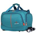 Polyster 56 litres Waterproof Strolley Duffle Bags for Travel - 3 Wheels Support Extra - Luggage Bag...