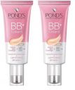 POND'S BB+ Cream, Instant Spot Coverage + Light Make-up Glow, Ivory 30g (Pack of 2)...