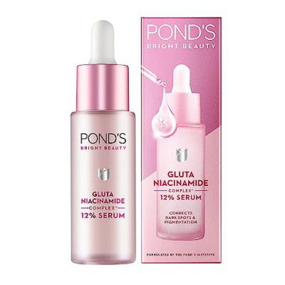 Pond's Bright Beauty Anti-Pigmentation Serum for Flawless Radiance with 12% Gluta-Niacinamide Complex - 28 Ml